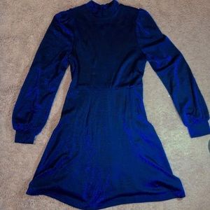 Blue shimmer dress 😍